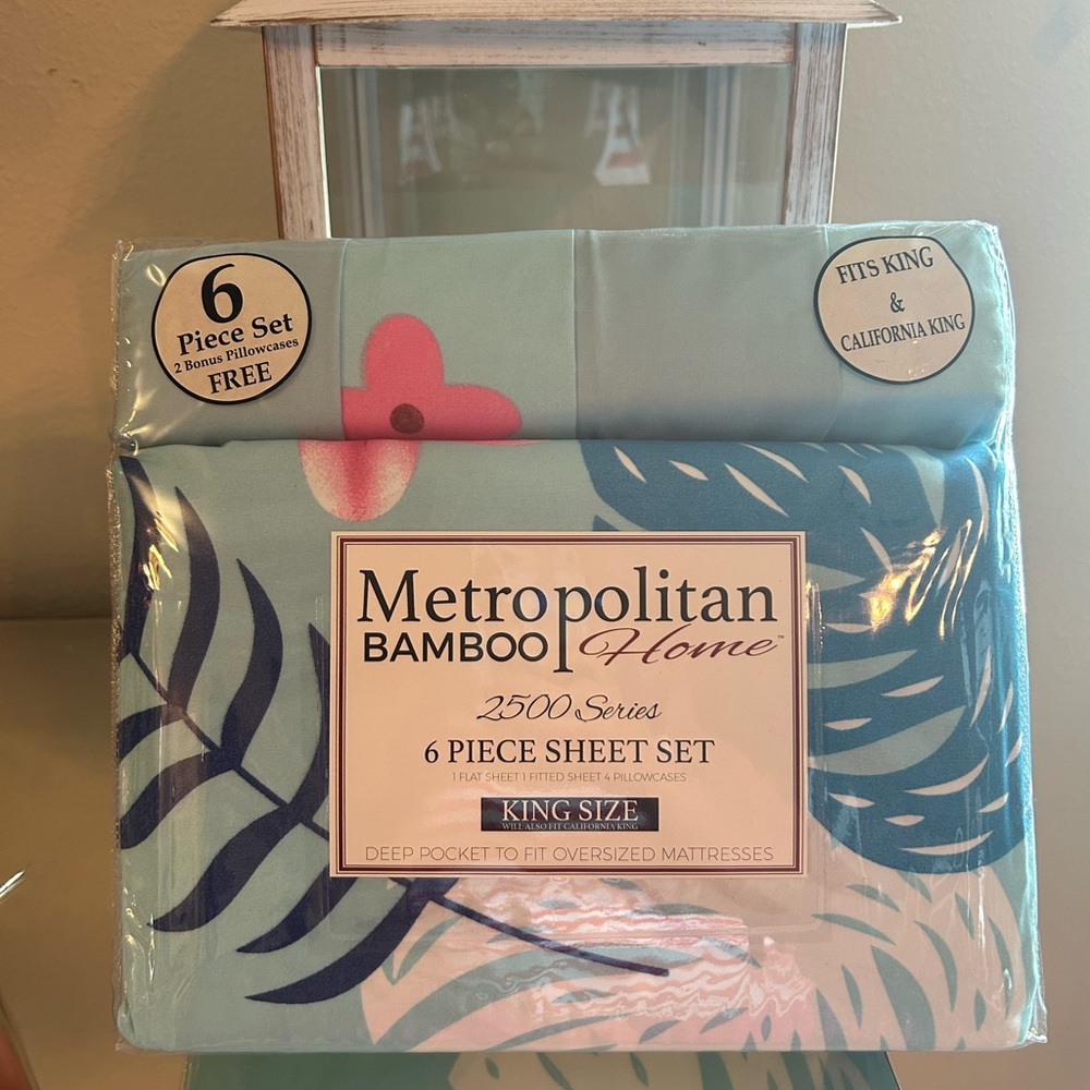 6 piece sheet set